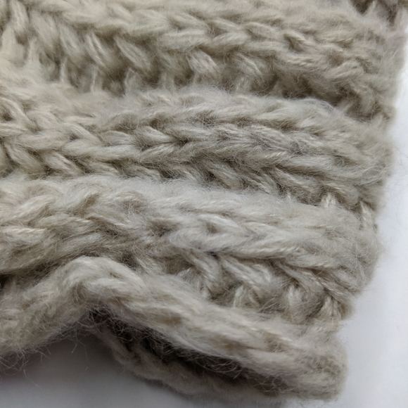 Tan Soft Knitted Wrap Headband Hair Accessory S - Picture 5 of 7